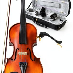 Bunnel 4/4-Size Violin Maple Wood Handcrafted-0