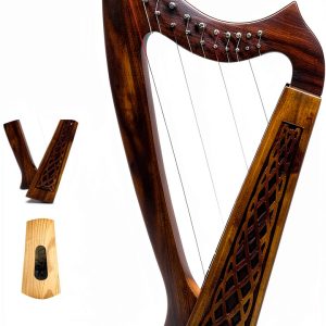 Rosewood Harp Handcrafted Nylon Strings for-0