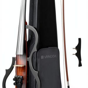 Electric Violin VVE-4S Brown Ebony Full-Size-0
