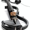 Vangoa Electric Violin 4/4 Student Model Black Solid Maple Body-1