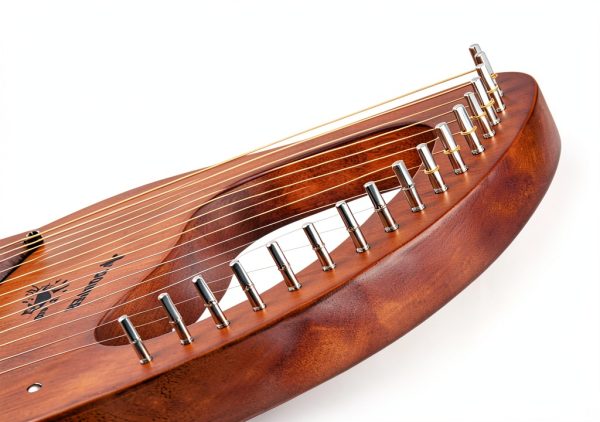 Donner 16-String Mahogany Lyre Harp DLH-003 Musical Instrument-3